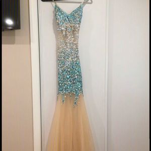 Jovani beaded gown